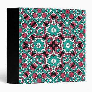 Seamless ornamental retro moroccan arabic vintage binder