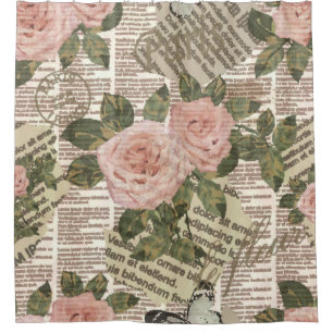 Seamless Paris travel wallpaper. Vintage newspaper