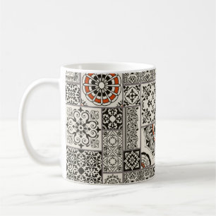 Seamless patchwork tile with Islam, Arabic, Indian Coffee Mug