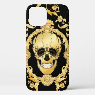 Seamless pattern, background In baroque, rococo, v iPhone 12 Case