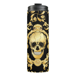 Seamless pattern, background In baroque, rococo, v Thermal Tumbler