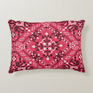 Seamless pattern based on ornament paisley Bandana Accent Pillow