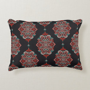 Seamless pattern based on traditional Asian elemen Accent Pillow