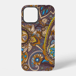 Seamless pattern based on traditional Asian elemen iPhone 12 Case