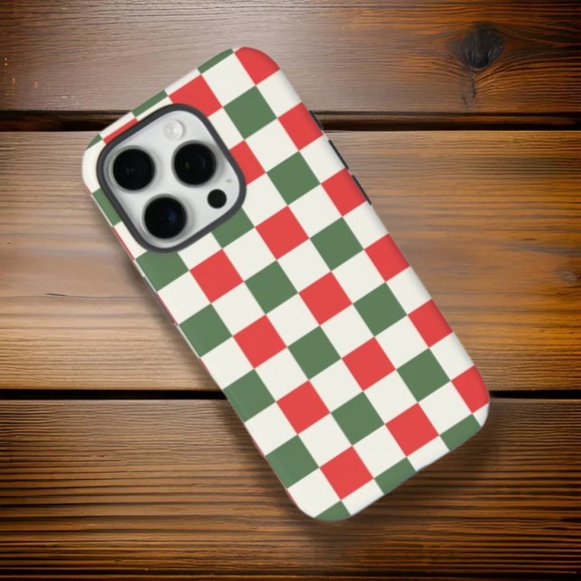 Seamless pattern chequerboard iPhone / iPad case (Creator Uploaded)