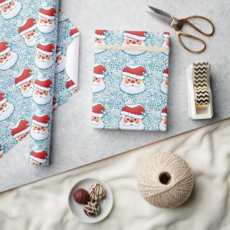 Seamless Pattern Christmas Day Wrapping Paper