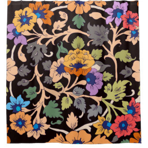 seamless pattern. classic islamic floral ornament.