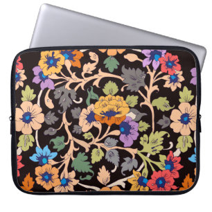 seamless pattern. classic islamic floral ornament. laptop sleeve
