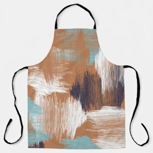 Seamless pattern colourful dots apron