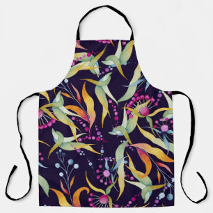 seamless pattern consisting of various plants, flo apron