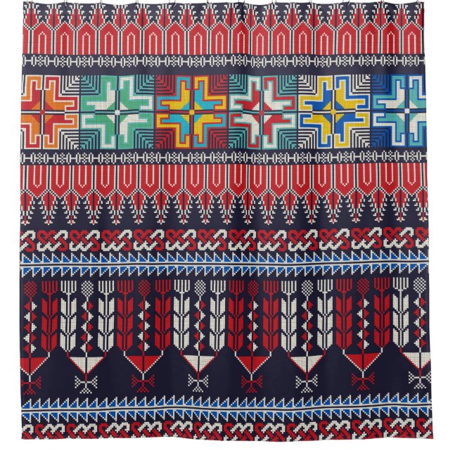 Seamless pattern design with traditional Palestini (Front)