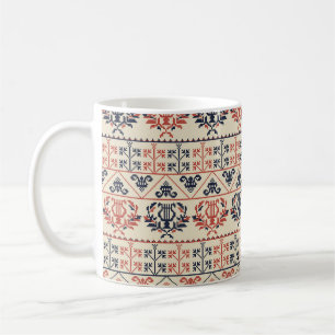 Seamless pattern design with traditional Palestini Coffee Mug