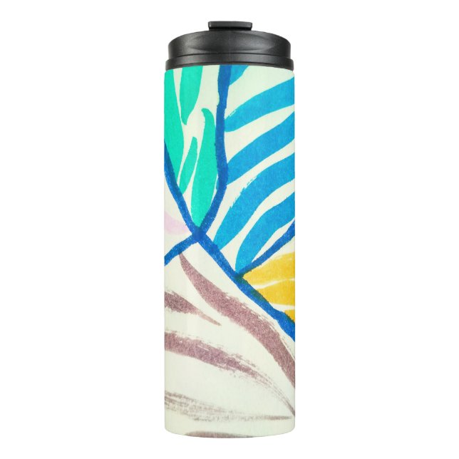 Seamless pattern design with traditional Palestini Thermal Tumbler (Front)
