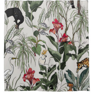 Seamless Pattern Hand Drawn Botanical Illustration