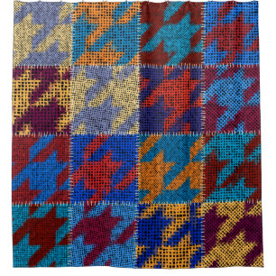 Seamless pattern. Imitation of a patchwork pattern