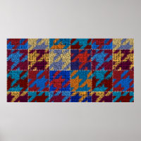 Seamless pattern. Imitation of a patchwork pattern