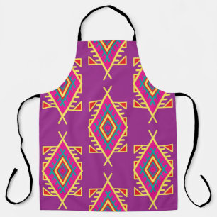 Seamless pattern in boho style. Ethnic ornament. T Apron