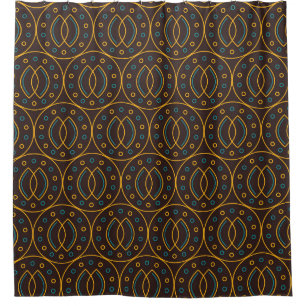 Seamless pattern in Indonesian batik style on the