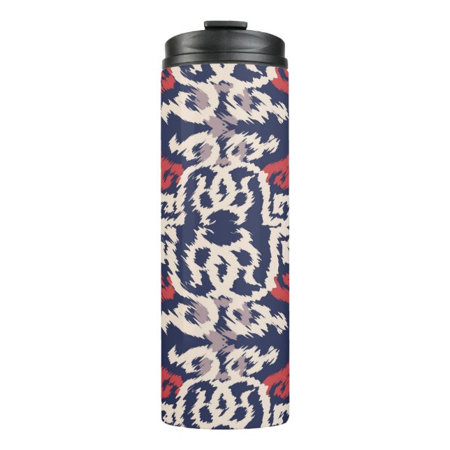 Seamless pattern in oriental styleabstract, Arabic Thermal Tumbler (Front)