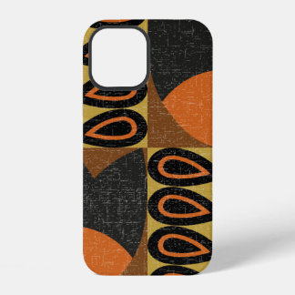 seamless pattern in scandinavian design style. Ret iPhone 12 Case