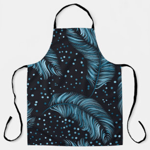 Seamless pattern, infinite texture. dark feather b apron