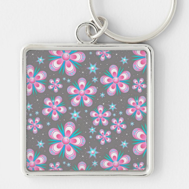 Seamless Pattern Keychain (Front)