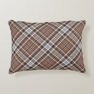 Seamless pattern of scottish tartan plaid. Repeata Accent Pillow