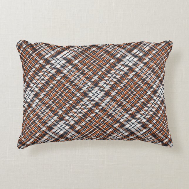 Seamless pattern of scottish tartan plaid. Repeata Accent Pillow (Front)