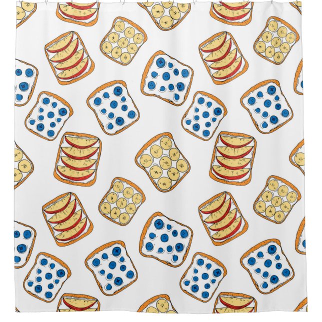 Seamless pattern of toast (Front)