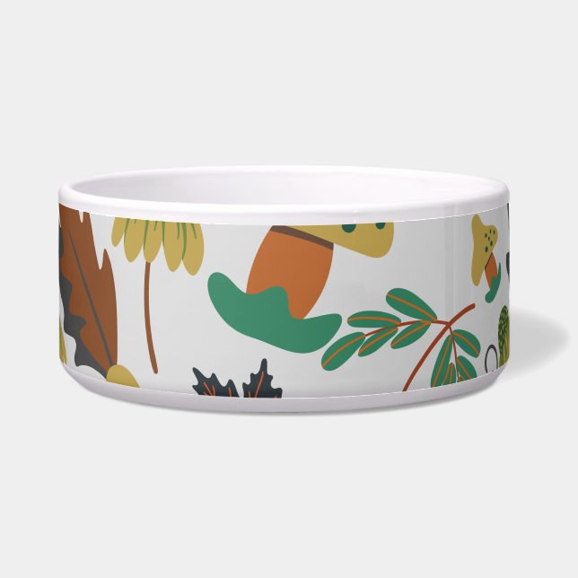 Seamless pattern of tropical pumpkins and carrots (Front)