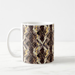 Seamless pattern of wild design. Skin background w Coffee Mug