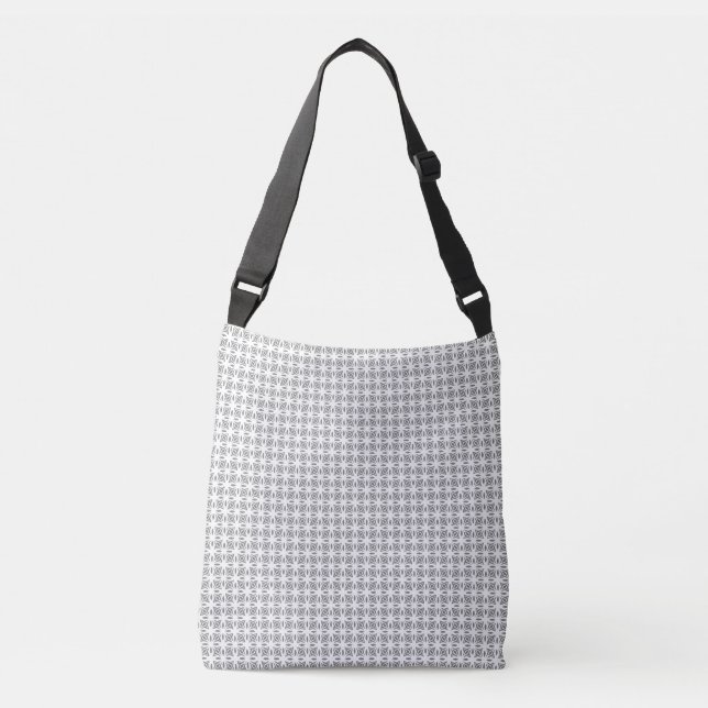 seamless pattern on medium size tote bag (Front)