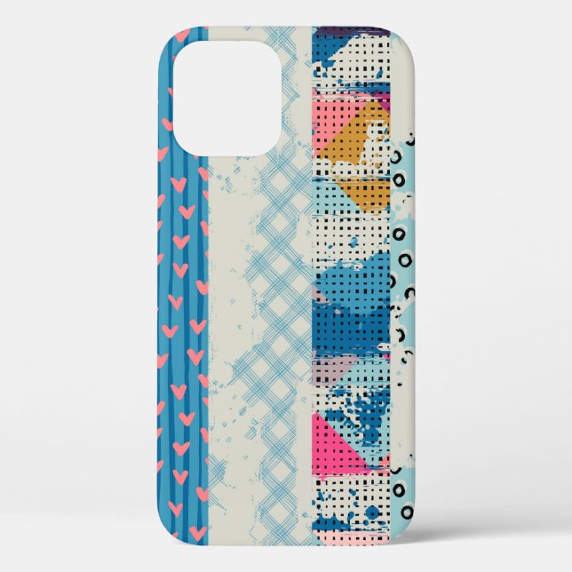 Seamless pattern, patchwork tiles.  Case-Mate iPhone case (Back)