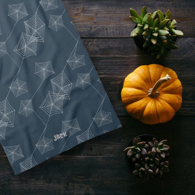 Seamless pattern print grey spider webs, custom kitchen towel (Seamless pattern print gray spider webs, custom kitchen towel
)
