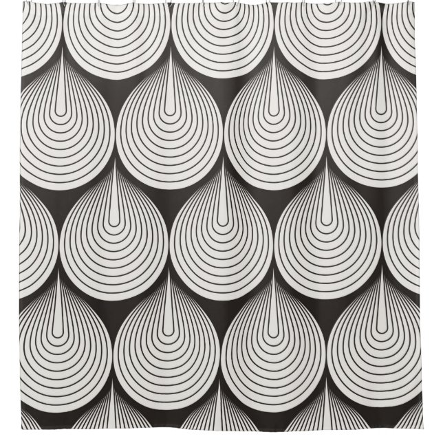 Seamless pattern. Stylish monochrome ornament. Geo (Front)