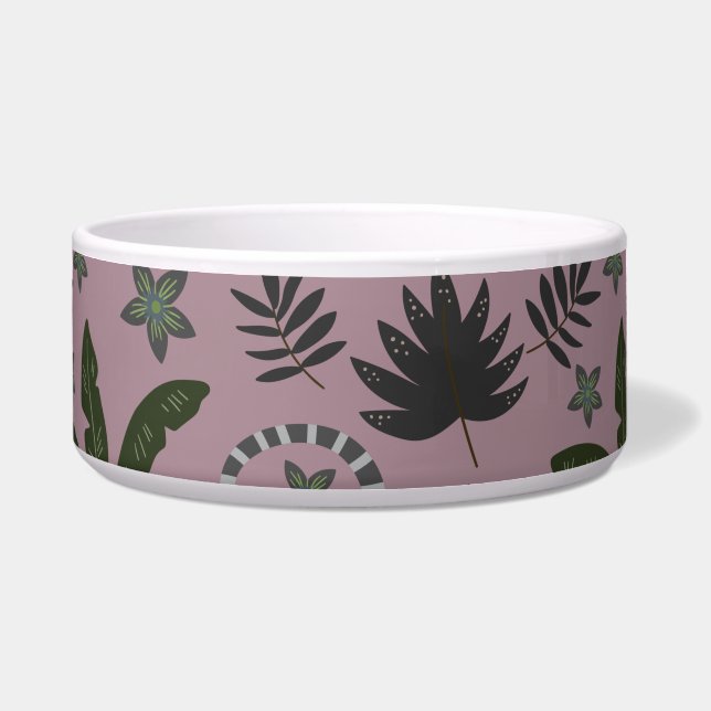 Seamless pattern Tropical animals monkey jumping (Front)
