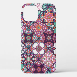 Seamless pattern. Vintage decorative elements. Han iPhone 12 Case