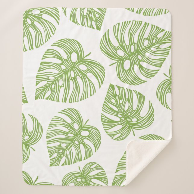 Seamless pattern wild design. Snakeskin background Sherpa Blanket (Front)