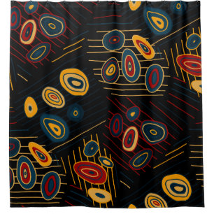 Seamless pattern with abstract modern doodles. Bri