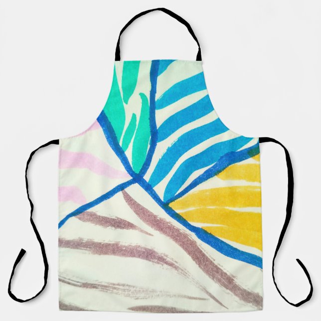 Seamless Pattern with Berries on Branches. Apron (Front)