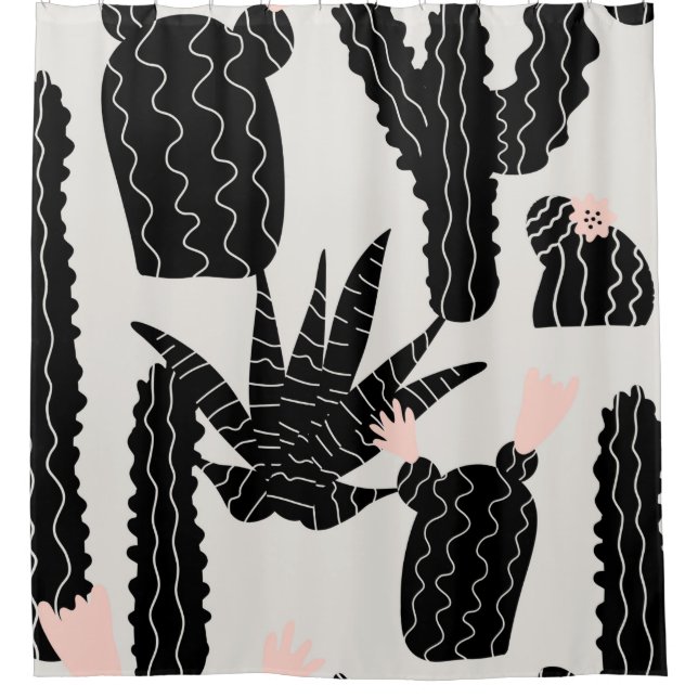 Seamless pattern with cacti illustration (Front)
