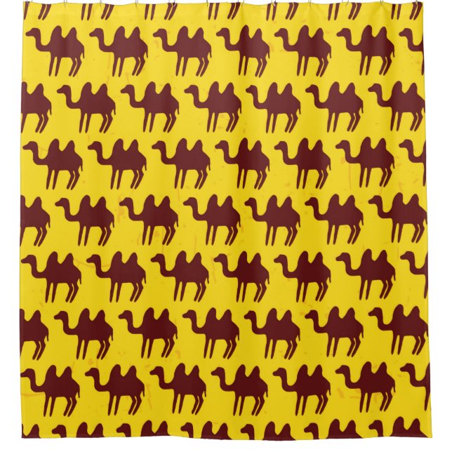 Seamless pattern with camels.  (Front)