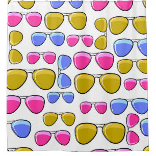 Seamless pattern with colorful fashion retro aviat
