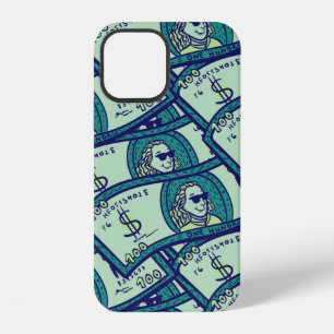 seamless pattern with dollars banknotes iPhone 12 case