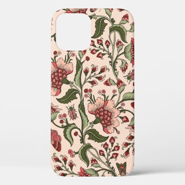 Seamless pattern with fantasy flowers, natural wal Case-Mate iPhone case (Back)