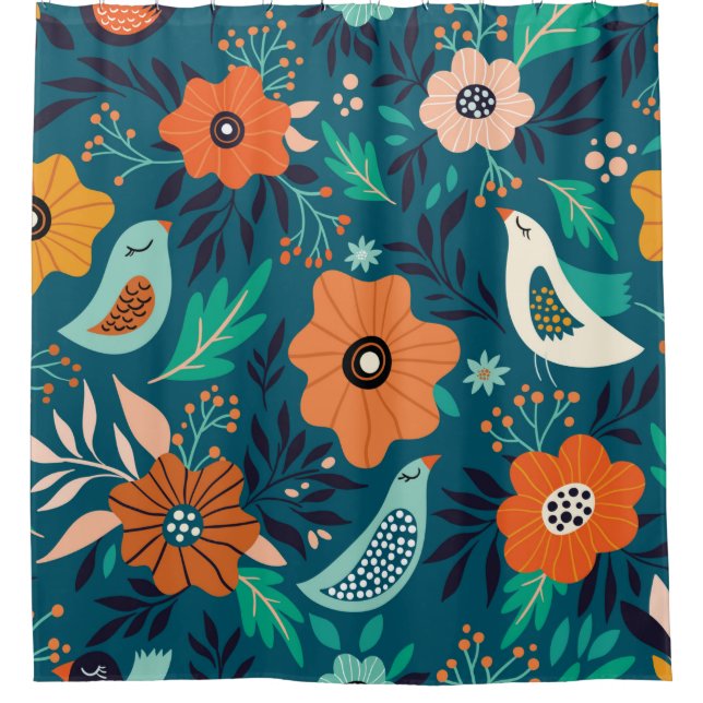 Seamless pattern with floral ornament (Front)