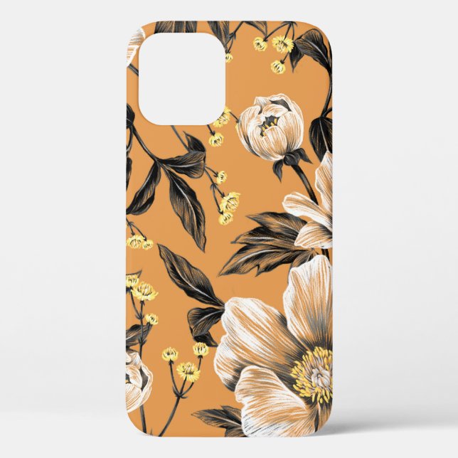 Seamless pattern with flowers.art,floral,pattern,c Case-Mate iPhone case (Back)