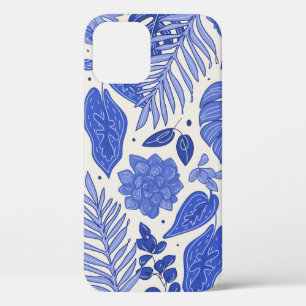 Seamless pattern with flowers iPhone 12 case