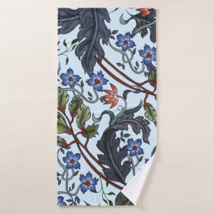 Seamless pattern with flowers in art deco style. M Bath Towel