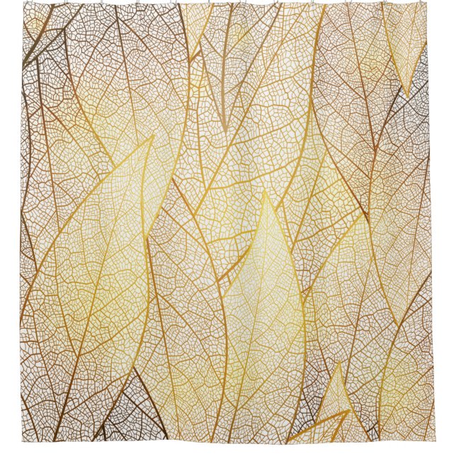 Seamless pattern with gold leaves (Front)